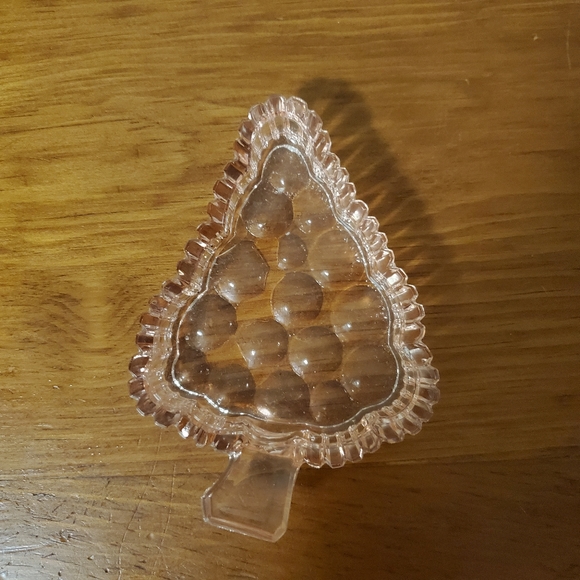 🌿2/$20 Set of 4 Bohemia Glass tree trinket dishes - Picture 5 of 11